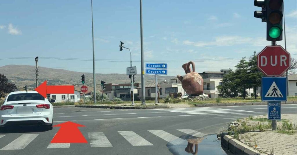 カッパドキアの道路
